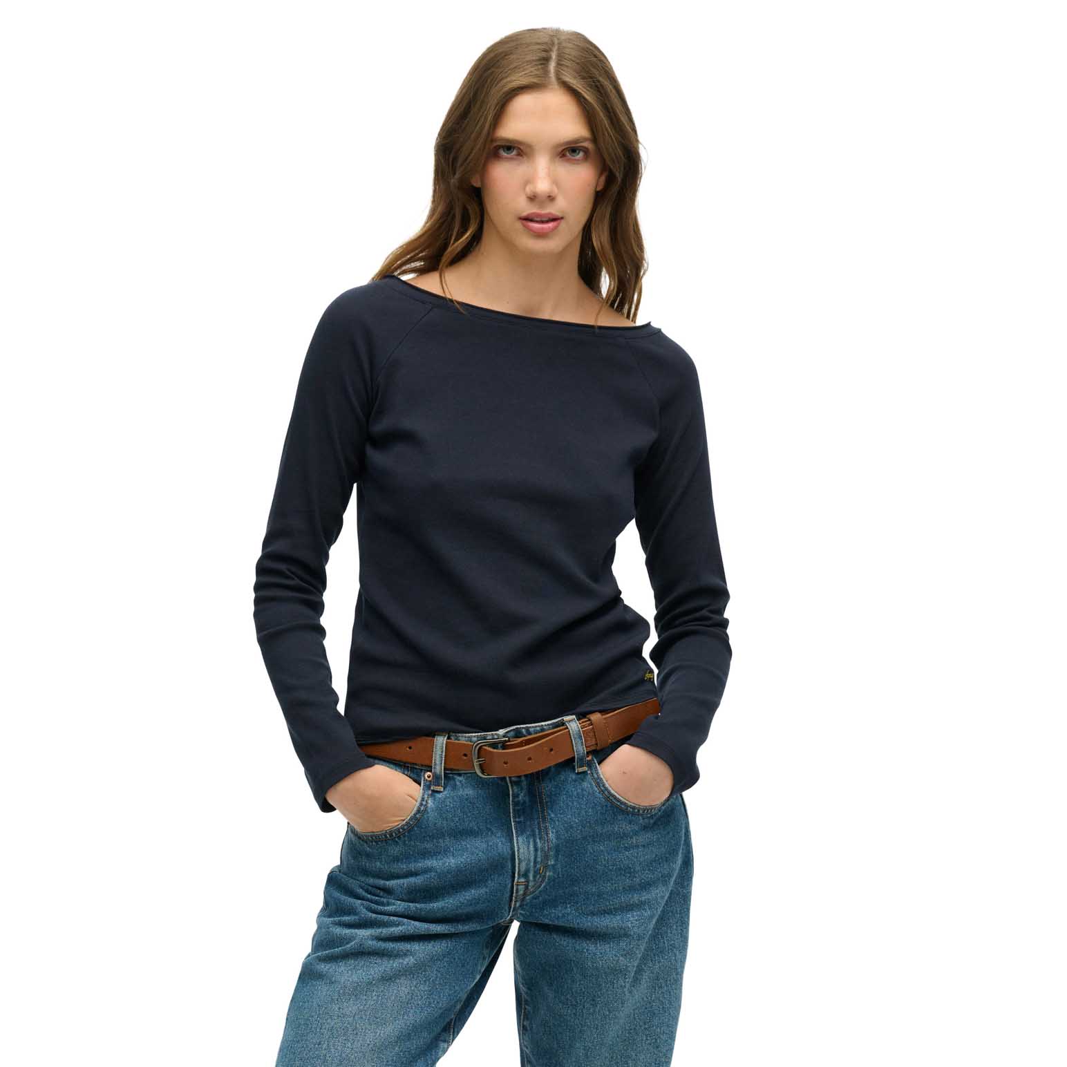 Superdry Bardot Off Shoulder Top